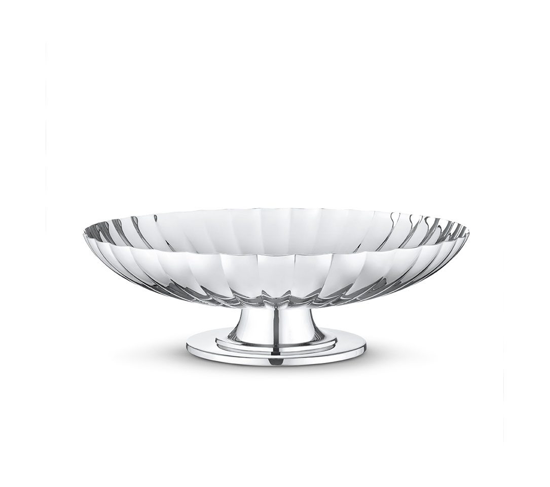 Georg Jensen Spiegelschale „Bloom“ Mini, 16 Cm – Aus Poliertem Edelstahl, Für Deko Oder Snacks