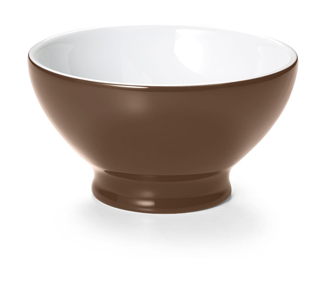 Dibbern Müslischale 14 cm Solid Color Chocolate