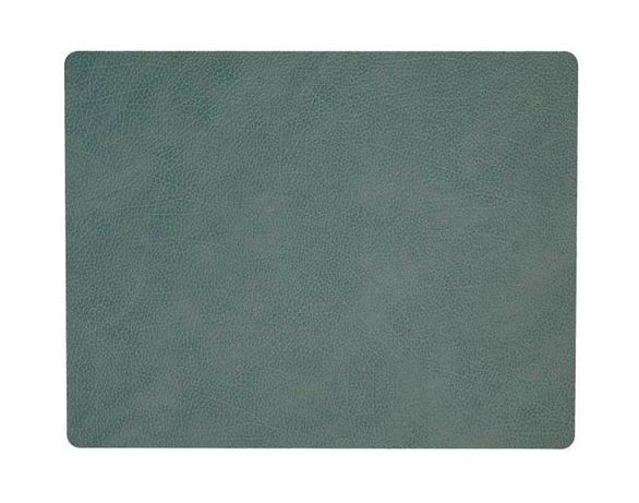 LindDNA Table Mat Curve L Leather Buffalo Nature 44x37 cm, 2 mm