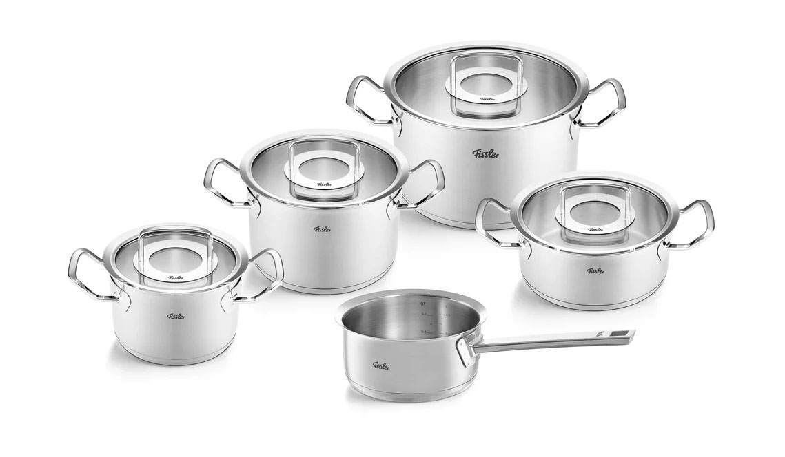 Fissler Topf-Set 5-tlg. Original-Profi Collection silber