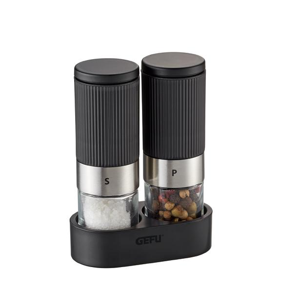 Gefu Salz und Pfeffermühle 2er Set inkl. Menage Tusome Gefu Salz und Pfeffermühle 2er Set inkl. Menage Tusome