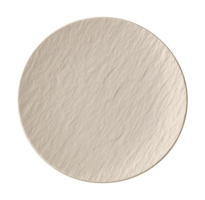 Villeroy & Boch Manufacture Rock Blanc Brotteller Set – 6 Weiße Porzellanteller 15,5 Cm, Spülmaschinenfest