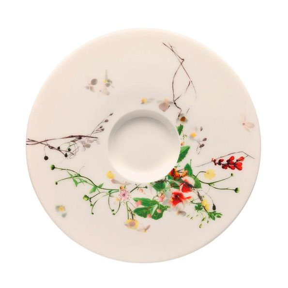 Rosenthal Brilliance Fleurs Sauvages Kaffee-Untertasse – Wildblumen Design, Made In Germany