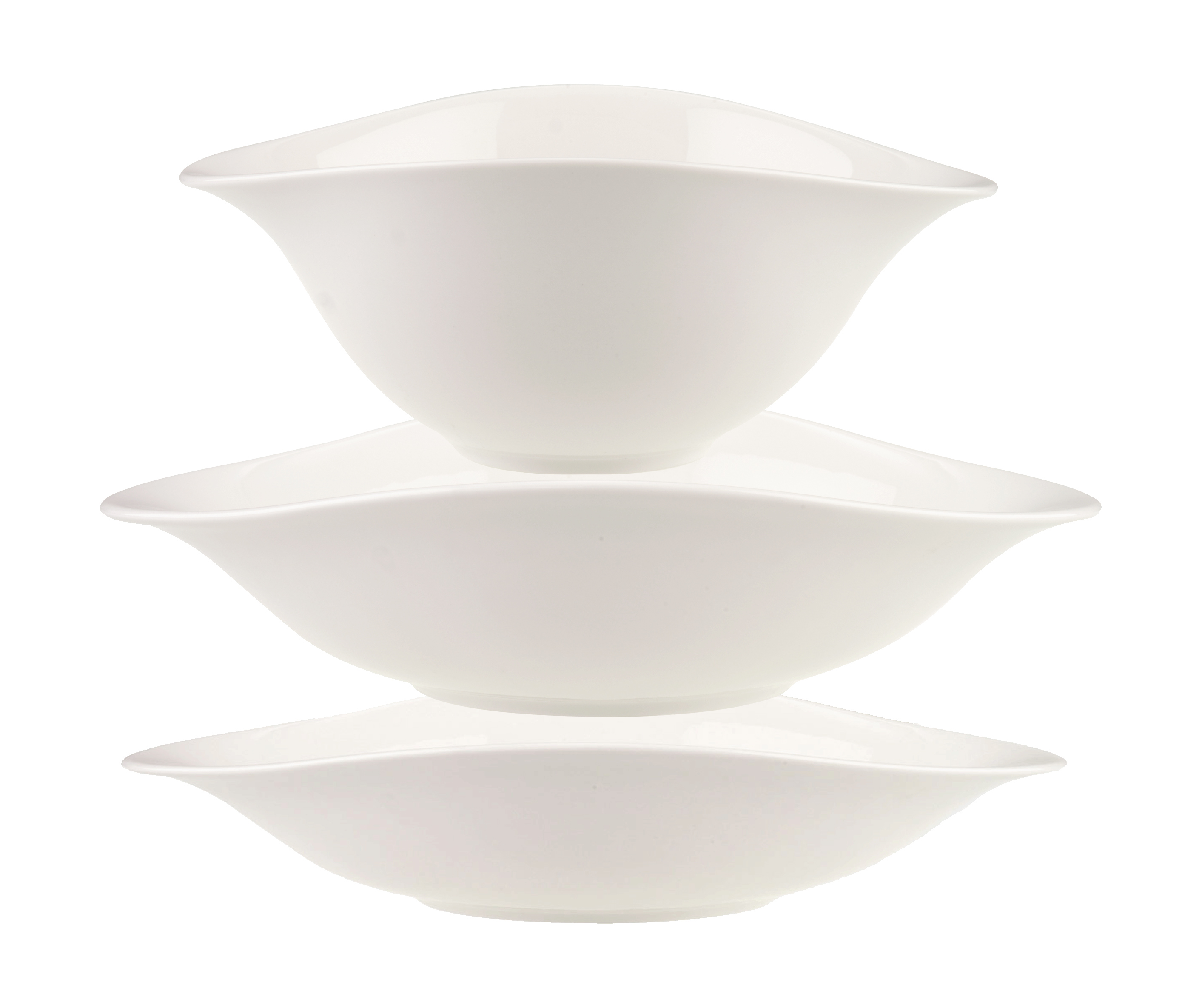 Villeroy & Boch Schalen-Trio 6-tlg. Vapiano weiß