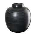 Vase 22 cm Japandi Home schwarz ASA