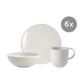 Frühstücksset NewMoon, Frühstücksteller, Bowl, Becher mit Henkel 18-tlg. Villeroy & Boch