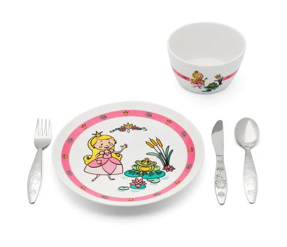 Kindergeschirr-Set 5-tlg Prinzessin