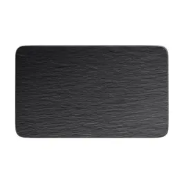 Servierplatte 28x17 cm Manufacture Rock Villeroy & Boch
