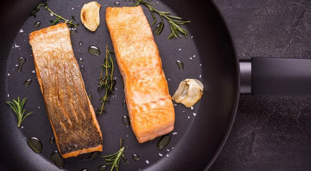 Pfanne für Fisch
