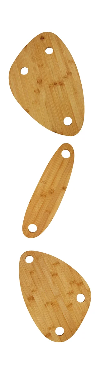 Bottle Boards 3-tlg. Bambus