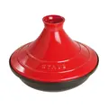 Tajine 28 cm kirschrot Staub