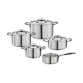 Topf-Set 5-tlg. Gourmet schwarz Spring