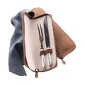 Tranchierset 4-tlg. Martelé Frozen Black 150 g versilbert Robbe & Berking