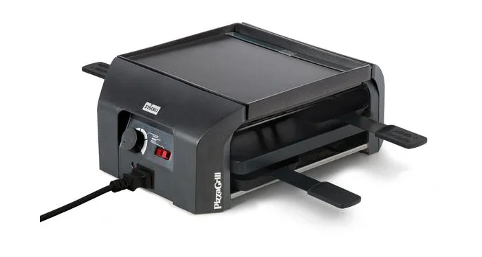 Raclette PizzaGrill für 4 33x24x13 cm anthrazit
