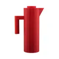 Isolierkanne 1,0 l Plissé rot Alessi