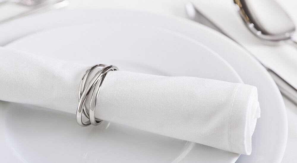 Serviettenring-Silber