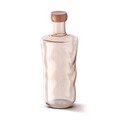 Wasserflasche Swirl Glow 0,75l Terracotta Paveau