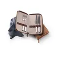 Grillset 4tlg. Frozen Black Alt Spaten 150 g versilbert Robbe & Berking