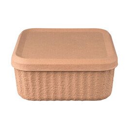 Aufbewahrungsbox M 2er-Set Redo natur Blomus