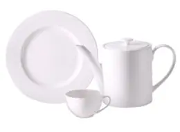  Bone China Weiss
