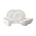 Frühstücksset 6-tlg. Manufacture Rock blanc Villeroy & Boch