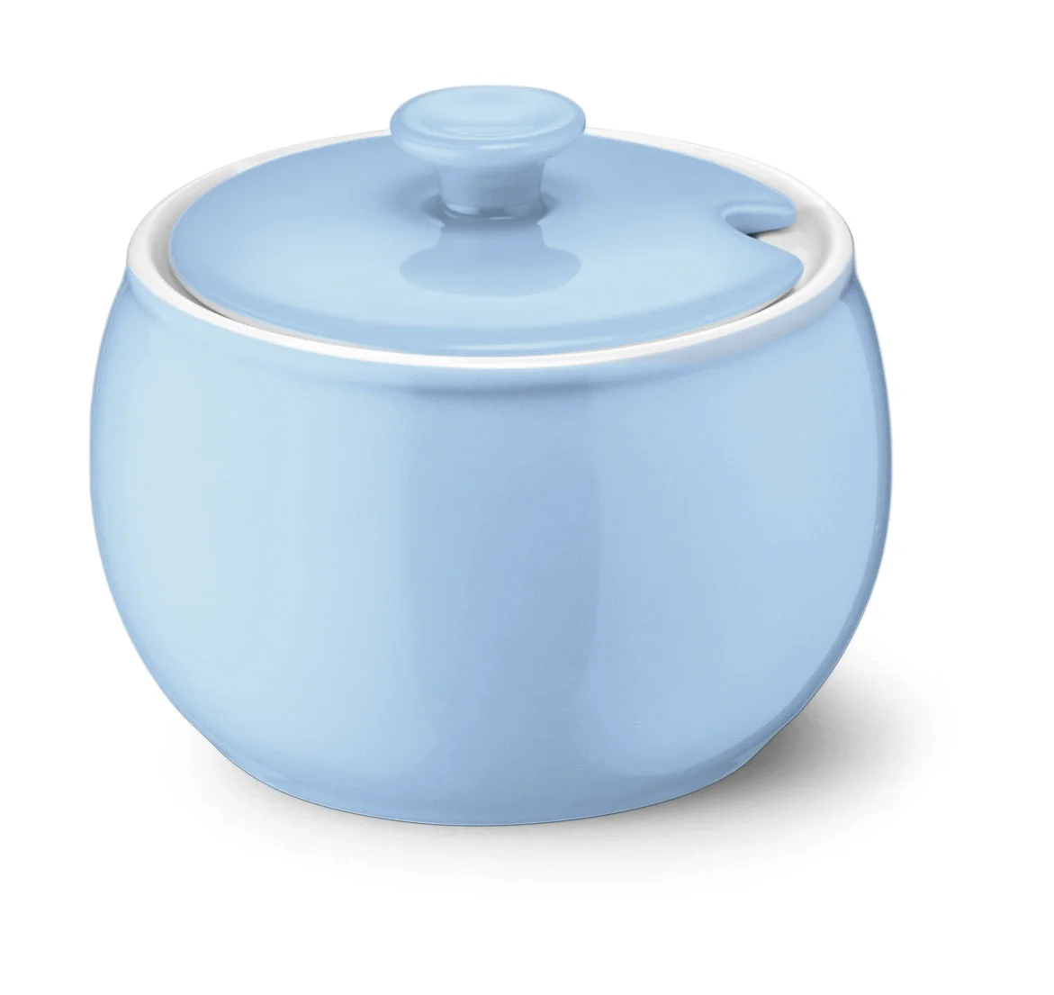 Zuckerdose 0,3 l Solid Color Morgenblau
