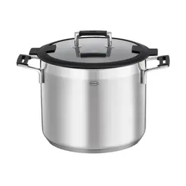 Kochtopf 24cm mit Silikonranddeckel Silence Pro Rösle