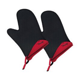 Topfhandschuhe 2er-Set Grips schwarz/rot Spring