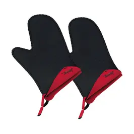 Topfhandschuhe 2er-Set Grips schwarz/rot Spring