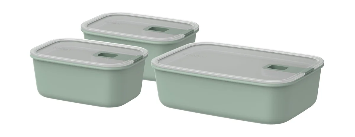 Frischhaltedose 3-tlg. EasyClip Nordic Sage