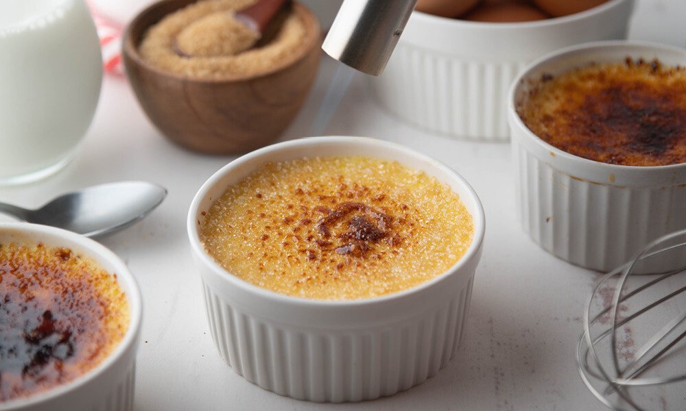 Crème brûlée zum Dessert 1000x600px