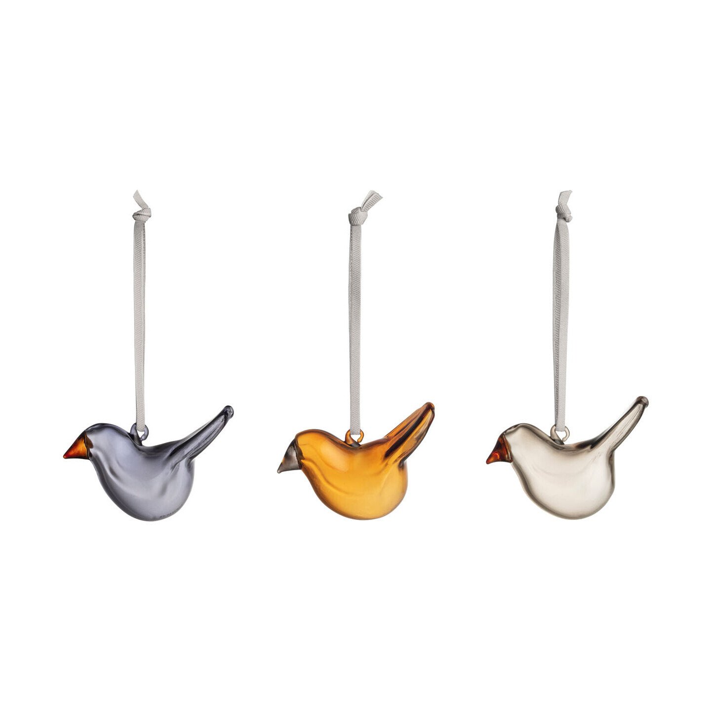 LONGWIN Handgefertigte Glasvögel-Deko (7x4,5 Cm) - Kleine Kristallvögel Für Zuhause, Sammelfiguren & Geschenke