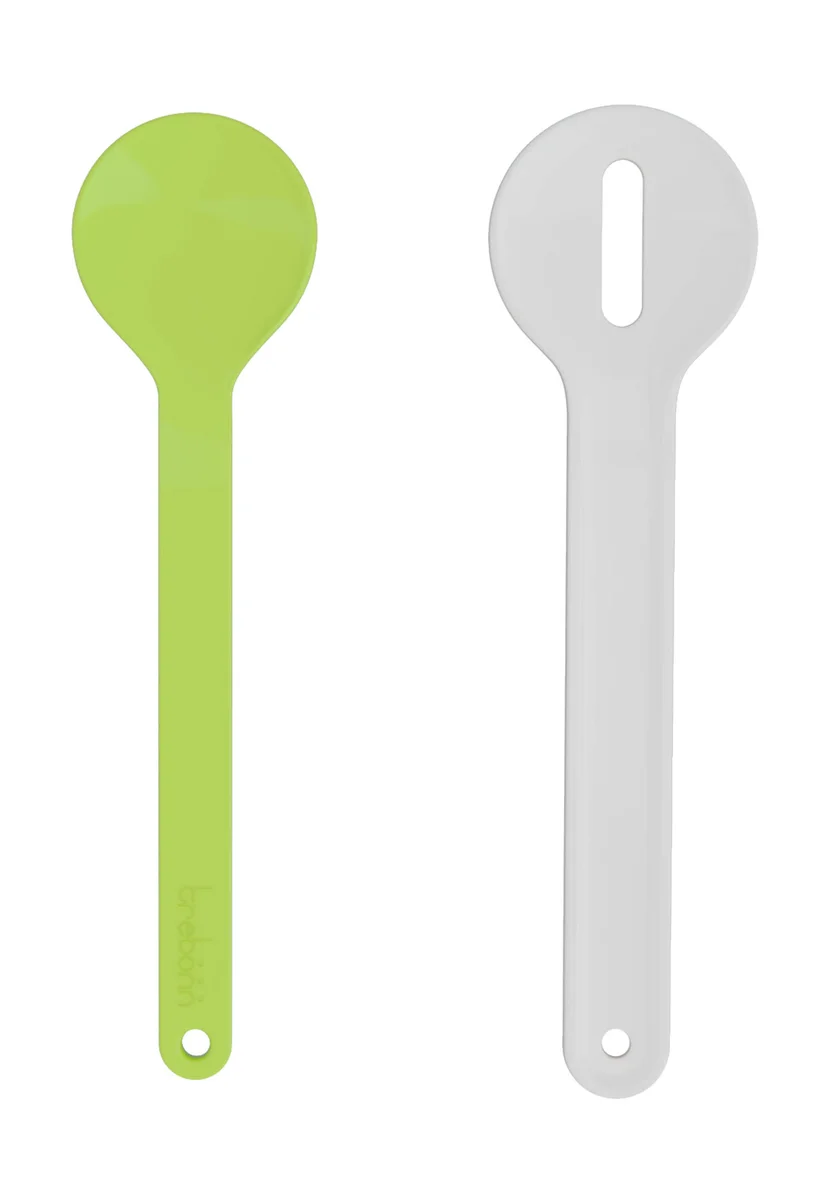 Salatbesteck 2-tlg. Nest & Serve green/white