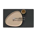 Tischset L 4er-Set Square Nupo black LINDDNA
