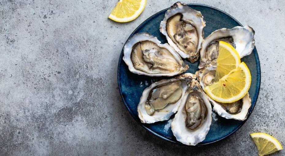 Teller blau