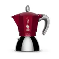 Espressokocher 4 Tassen New Moka Induction rot Bialetti