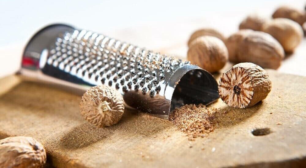 Muskatnuss-Handreibe