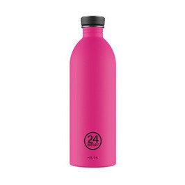 Trinkflasche 1,0 l Urban Bottle Passion Pink 24bottles