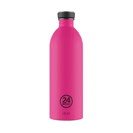 Trinkflasche 1,0 l Urban Bottle Passion Pink 24bottles