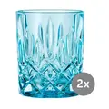 Whiskybecher 0,30 l 2 Stück Noblesse Fresh Colours Aqua Nachtmann