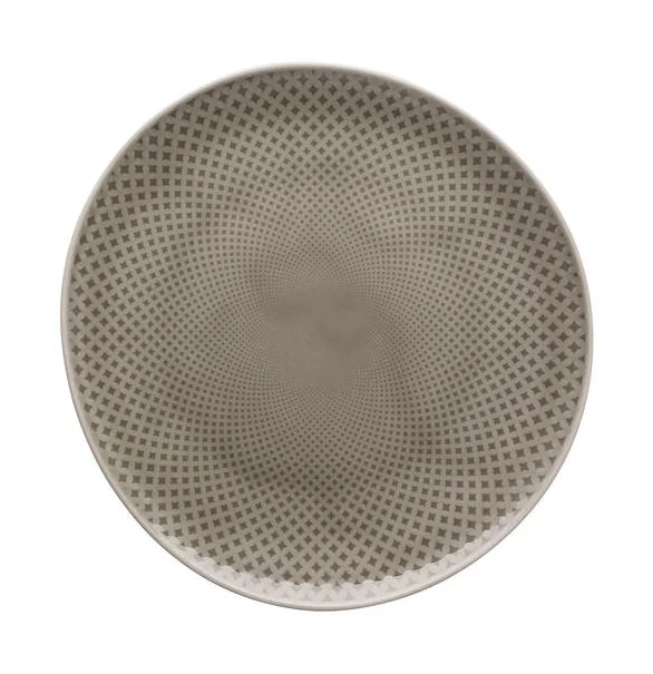 Teller flach 22 cm Junto Pearl Grey