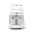 Filter-Kaffeemaschine DCF02 1,4 l 1050 W 50’s Style weiss Smeg
