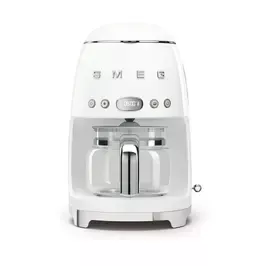 Filter-Kaffeemaschine DCF02 1,4 l 1050 W 50’s Style weiss Smeg