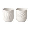 Becher-Set 2-tlg. Manufacture Collier blanc Villeroy & Boch