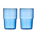 Trinkglas 2er-Set Torino blau Lyngby