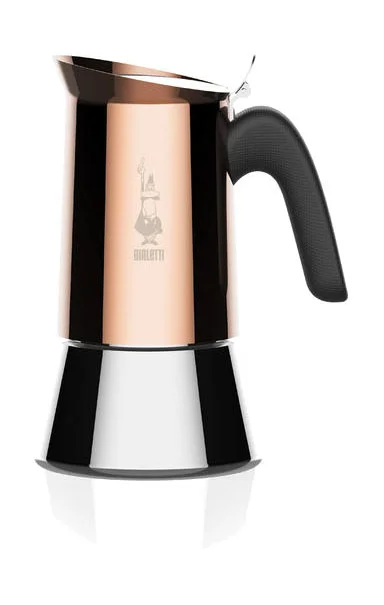 Bialetti Espressokocher New Venus 6 Tassen Kupfer