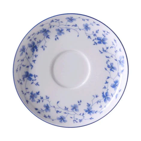 Kaffee-Untertasse 14 cm Form 1382 Blaublüten
