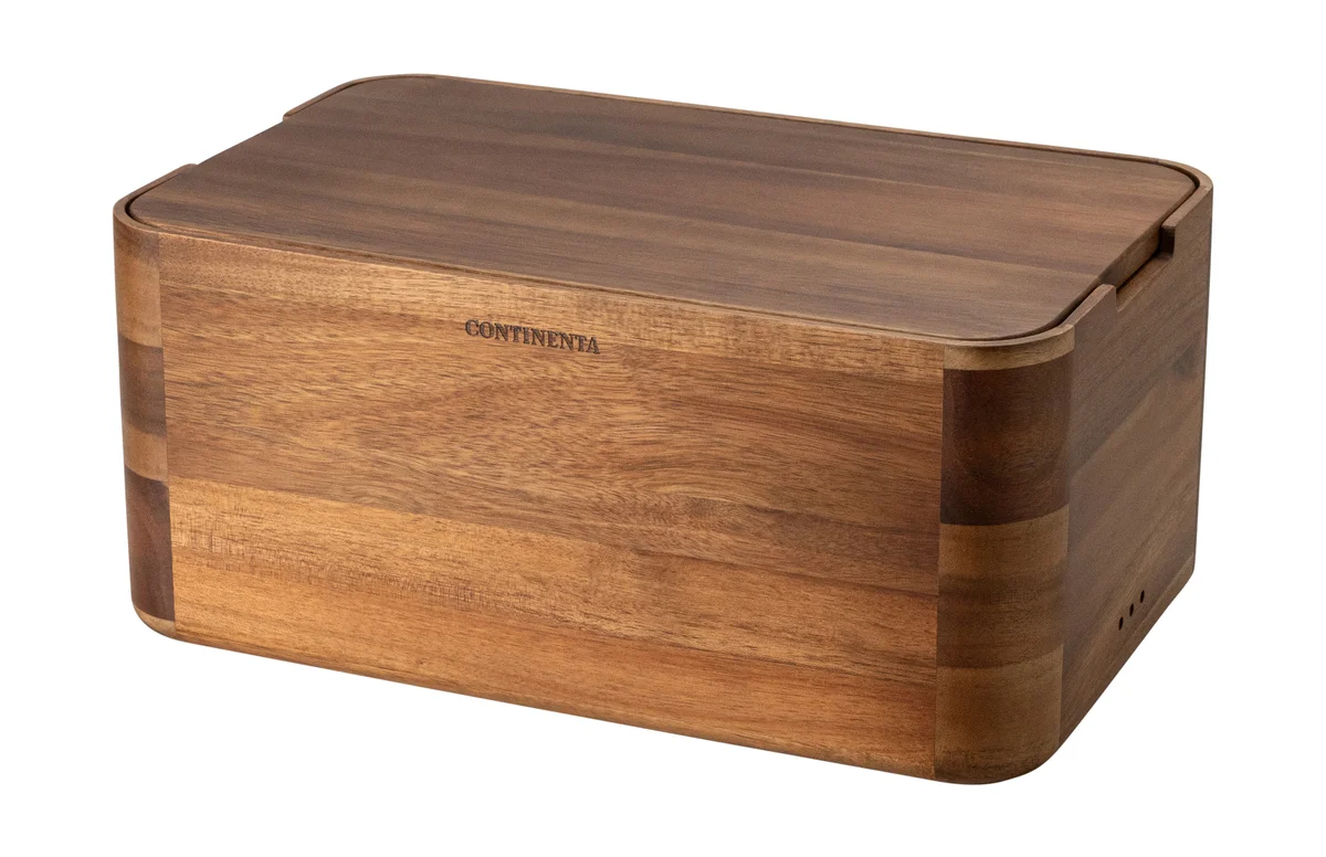 Continenta Brotkasten 36X23x16 Cm Akazie