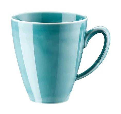 Becher mit Henkel Mesh Aqua