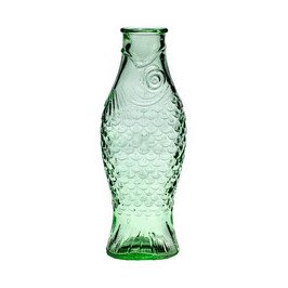 Flasche 0,85 l Fish & Fish grün Serax